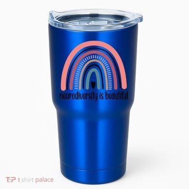 Neurodiversity Autism Neurodivergent Gift Tumbler