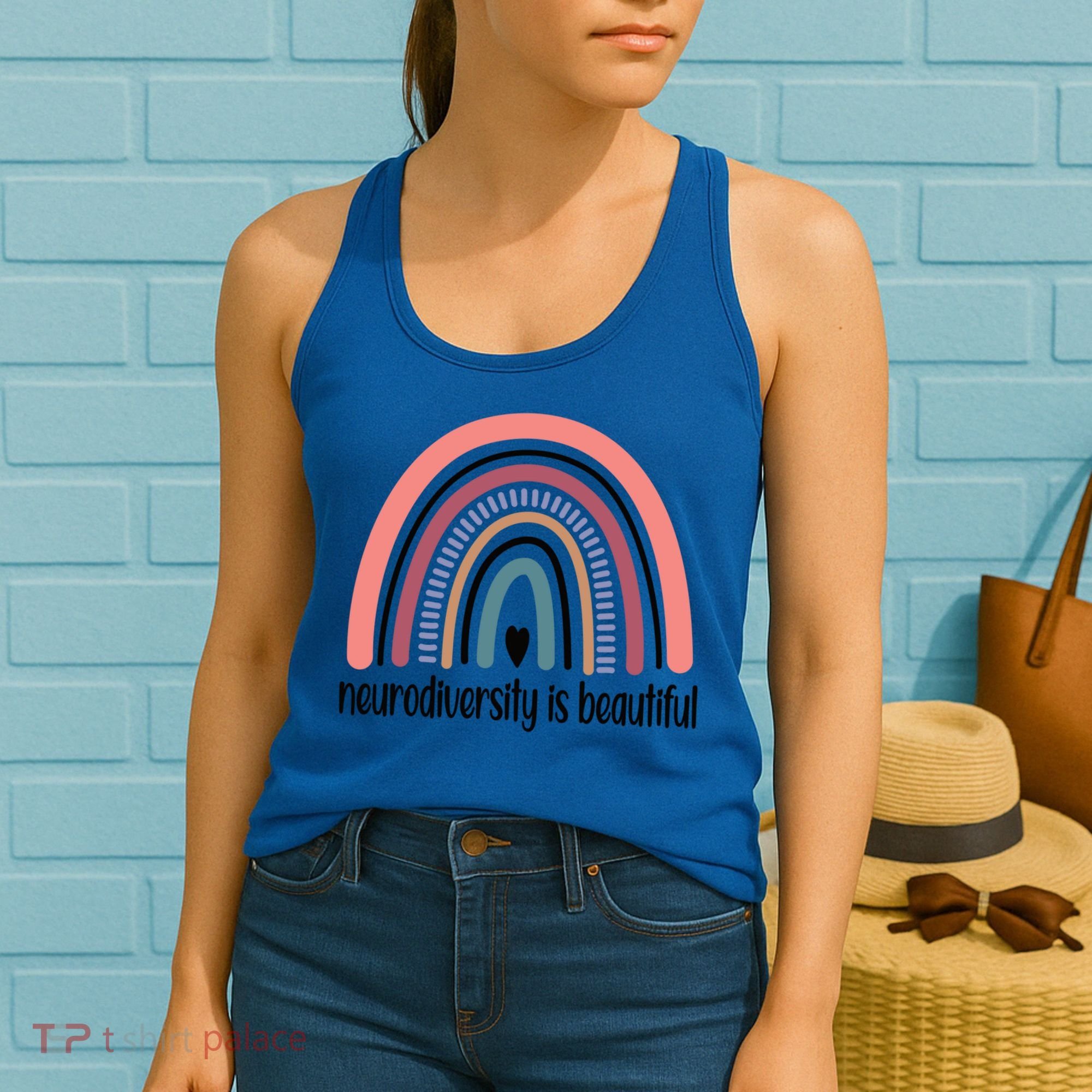 Neurodiversity Autism Neurodivergent Gift Women's Tank Top