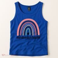 Neurodiversity Autism Neurodivergent Gift Tank Top thumb 2
