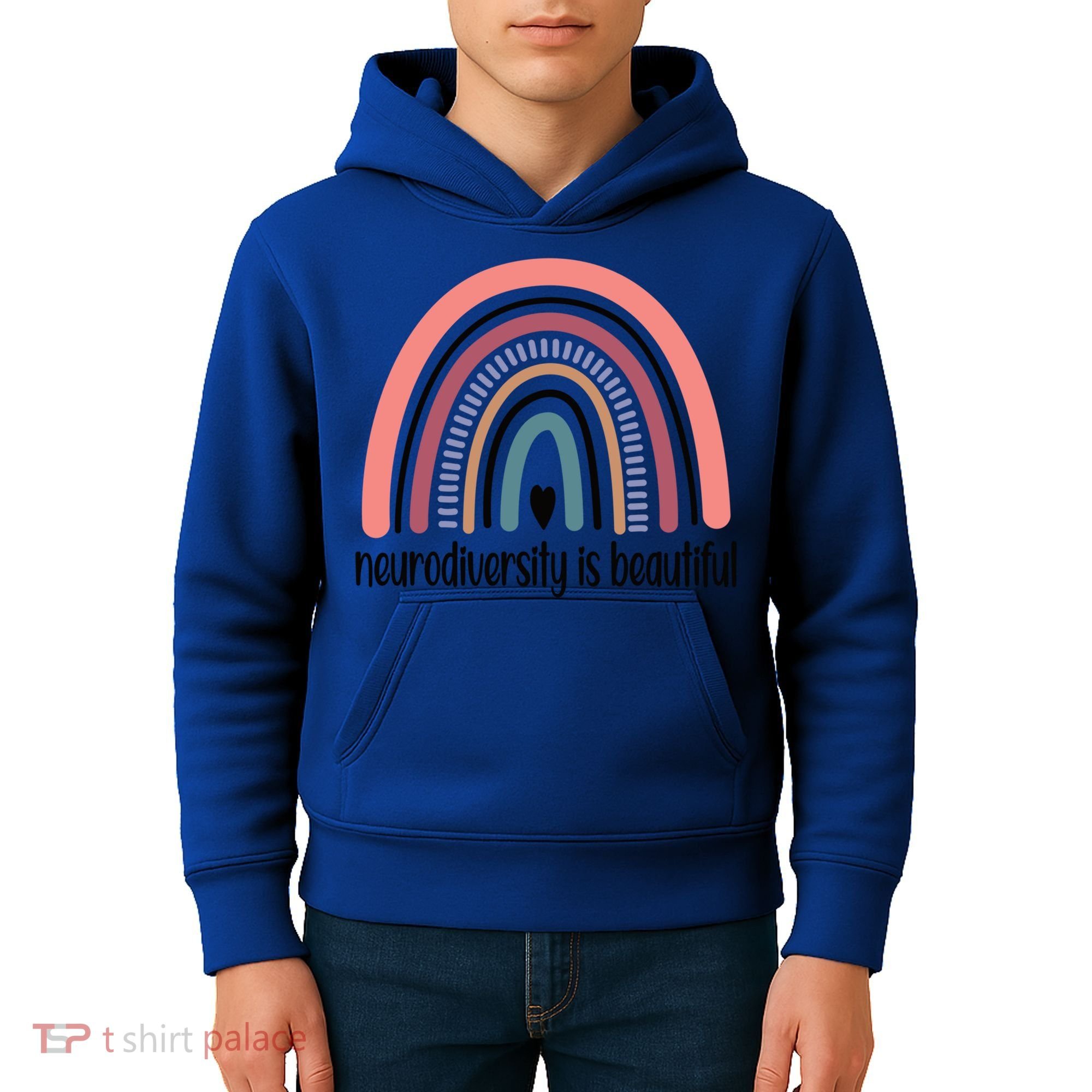 Neurodiversity Autism Neurodivergent Gift Kids Hoodie