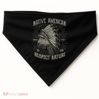 Native American USA-Made Doggie Bandana