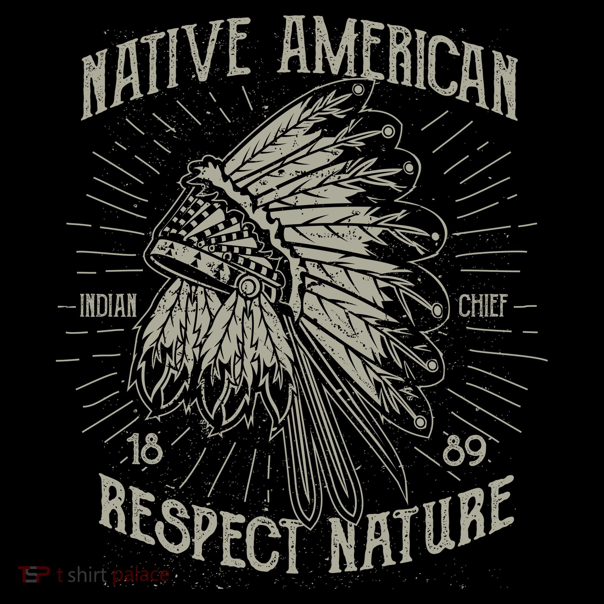 Native American Button