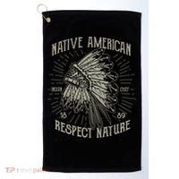 Native American Golf Towel thumb 0