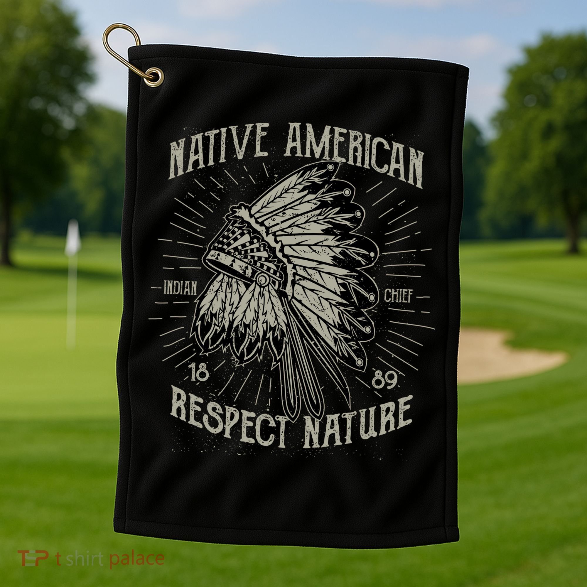 Native American Golf Towel