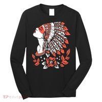 Native American No More Stolen Sisters MMIW Long Sleeve Shirt thumb 0