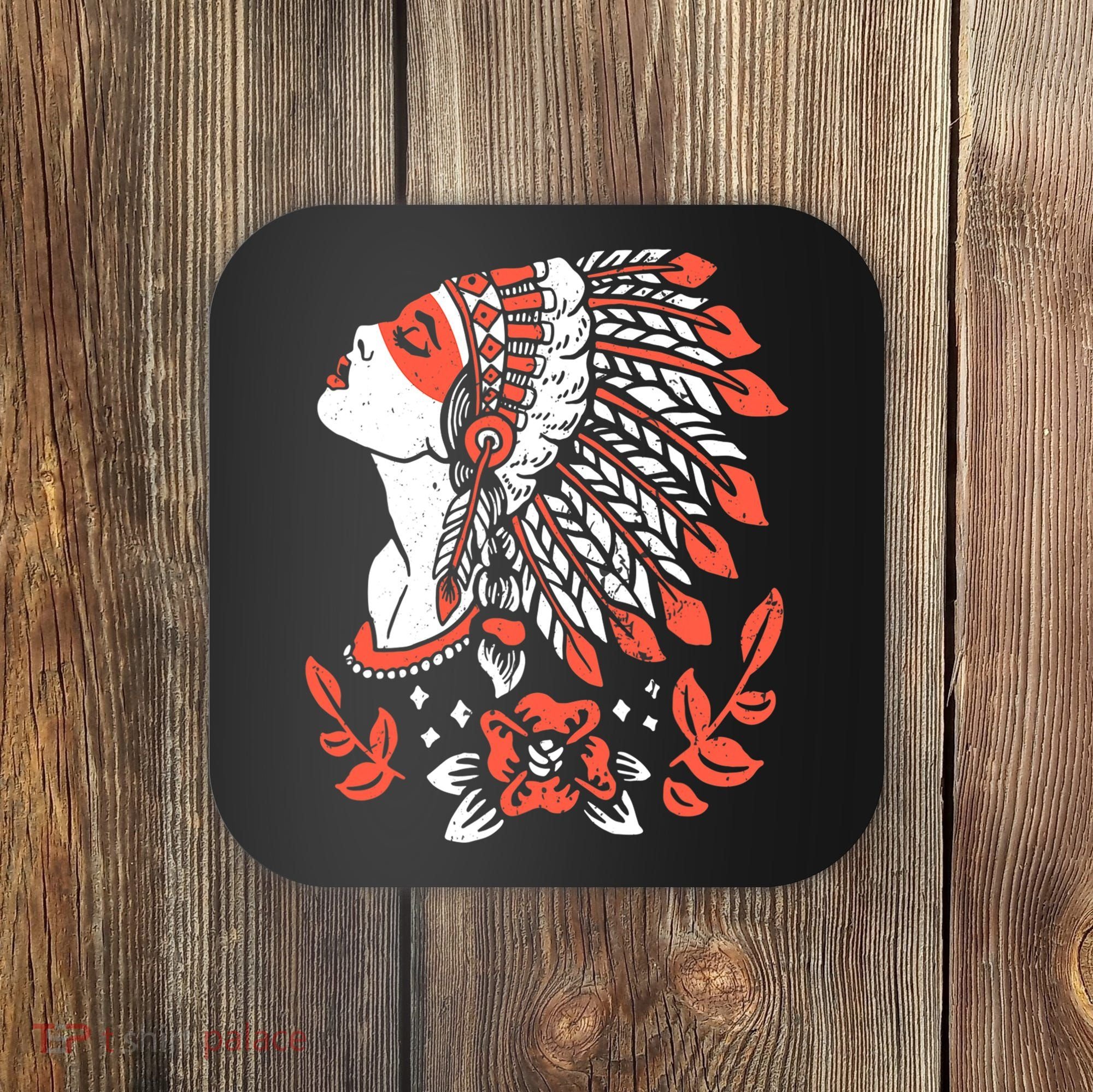 Native American No More Stolen Sisters MMIW Coaster