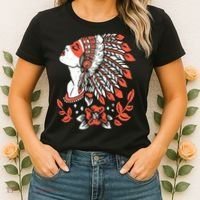 Native American No More Stolen Sisters MMIW Women's T-Shirt thumb 2