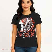 Native American No More Stolen Sisters MMIW Women's T-Shirt thumb 4