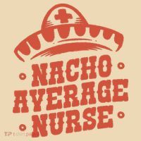 Nacho Average Nurse Cute Gift Tote Bag thumb 4