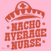Nacho Average Nurse Cute Gift Coaster thumb 2