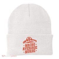 Nacho Average Nurse Cute Gift Beanie thumb 0