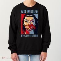 Native American No More Stolen Sisters Women's Sweatshirt thumb 0