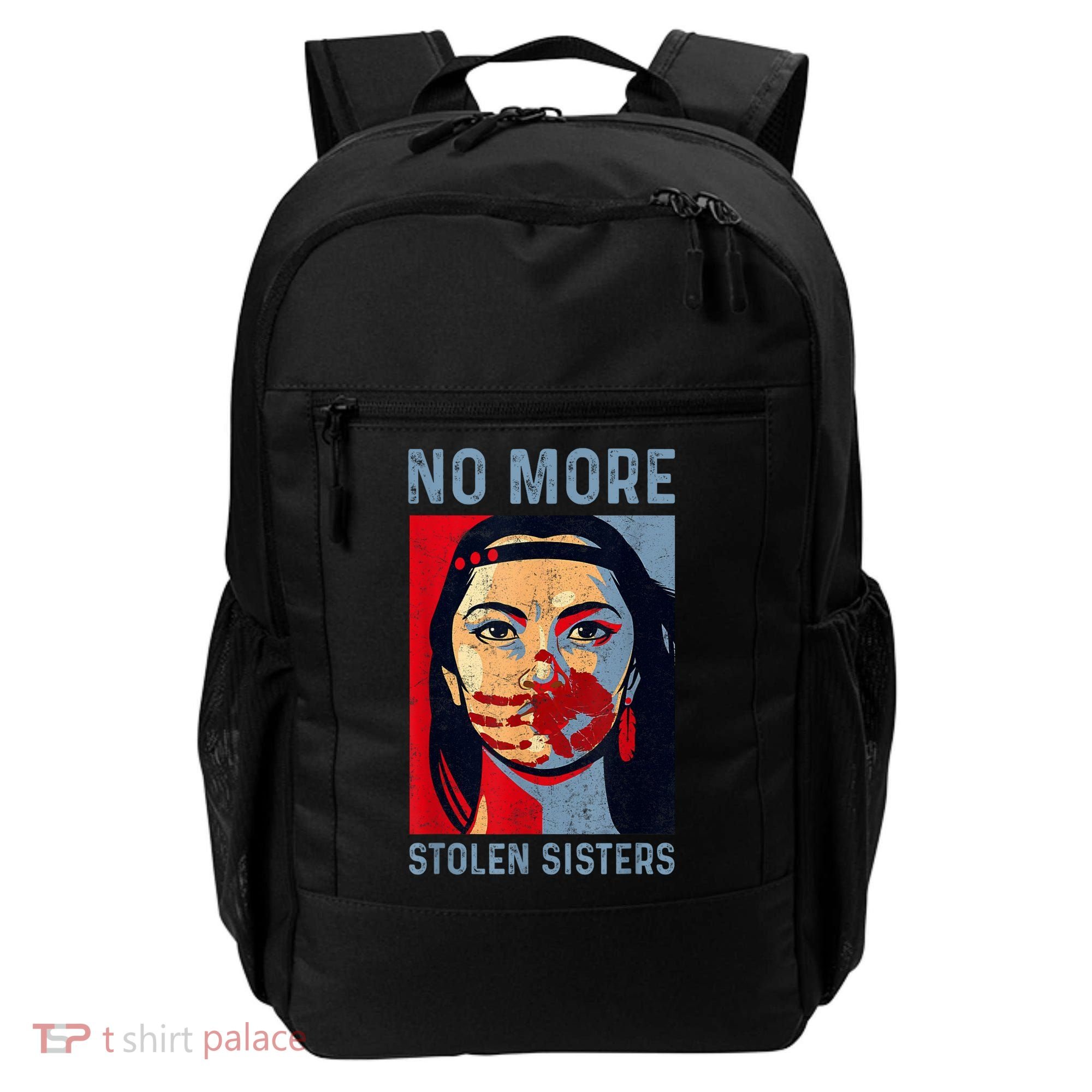 Native American No More Stolen Sisters Backpack