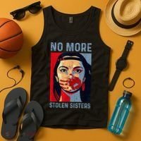 Native American No More Stolen Sisters Tank Top thumb 4