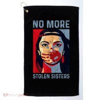 Native American No More Stolen Sisters Golf Towel thumb 0