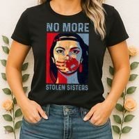 Native American No More Stolen Sisters Women's T-Shirt thumb 2