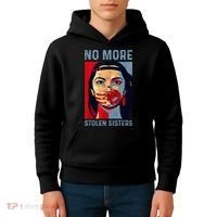Native American No More Stolen Sisters Kids Hoodie thumb 4