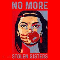 Native American No More Stolen Sisters Santa Hat thumb 1