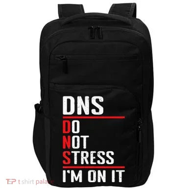 Network Administrator Network Engineer Sysadmin Impact Tech Backpack