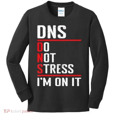 Network Administrator Network Engineer Sysadmin Kids Long Sleeve Shirt