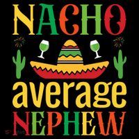 Nacho Average Nephew Kids Long Sleeve Shirt thumb 2