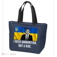 Need Ammunition Not A Ride Ukraine President Tote Bag thumb 3