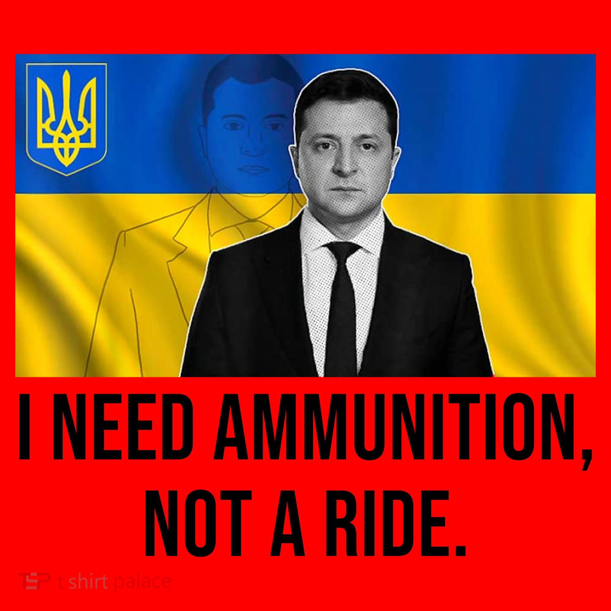 Need Ammunition Not A Ride Ukraine President Santa Hat