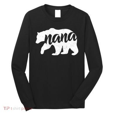 Nana Bear Long Sleeve Shirt