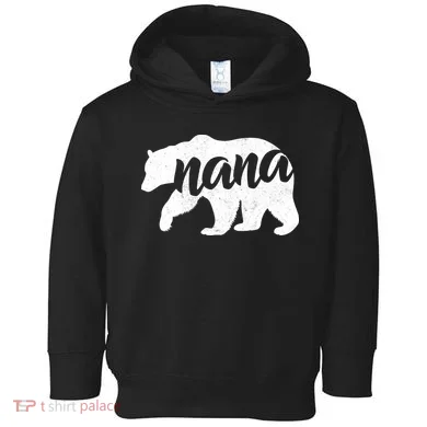 Nana Bear Toddler Hoodie