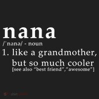 Nana Definition Like A Grandmother Women's Sweatshirt thumb 2