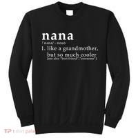 Nana Definition Like A Grandmother Sweatshirt thumb 0