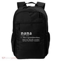 Nana Definition Like A Grandmother Backpack thumb 0