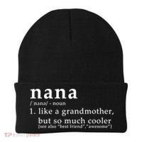 Nana Definition Like A Grandmother Beanie thumb 0