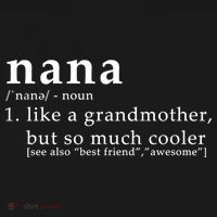 Nana Definition Like A Grandmother Polo thumb 3