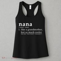 Nana Definition Like A Grandmother Women's Tank Top thumb 3