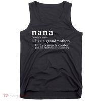 Nana Definition Like A Grandmother Tank Top thumb 0