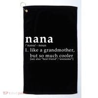Nana Definition Like A Grandmother Golf Towel thumb 0
