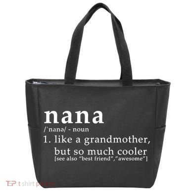 Nana Definition Like A Grandmother Tote Bag