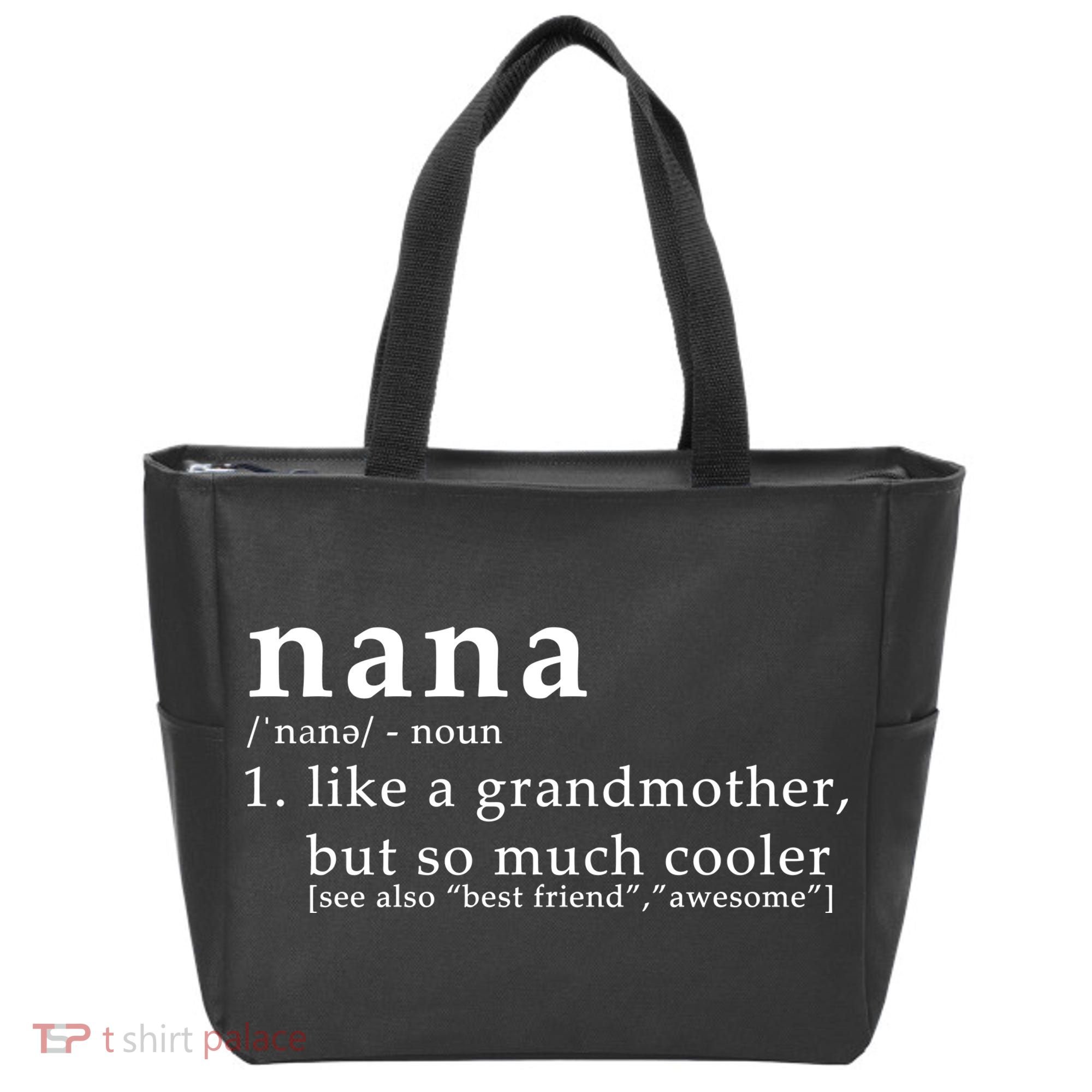 Nana Definition Like A Grandmother Tote Bag