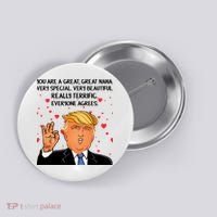 Nana Donald Trump Button thumb 0