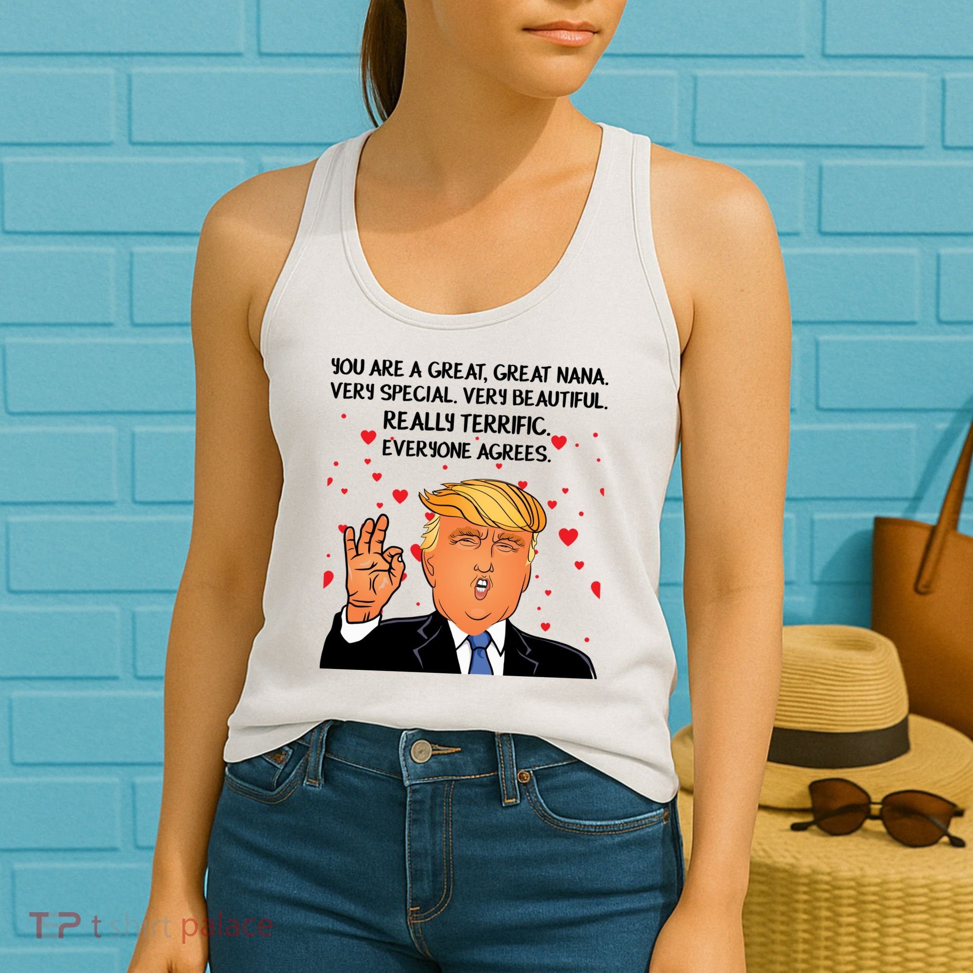 Nana Donald Trump Women's Tank Top