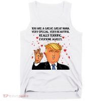 Nana Donald Trump Tank Top thumb 0