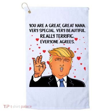Nana Donald Trump Golf Towel