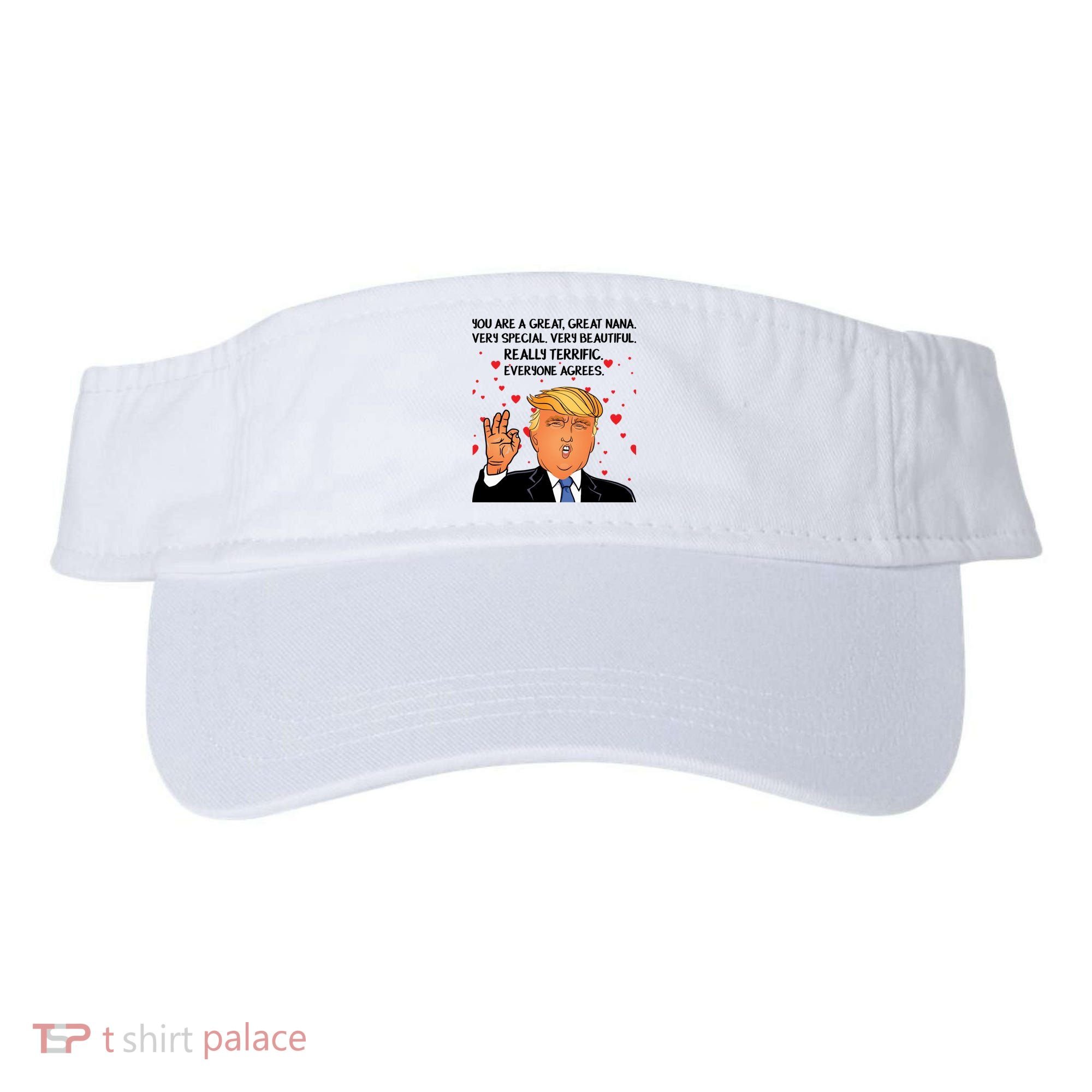 Nana Donald Trump Visor