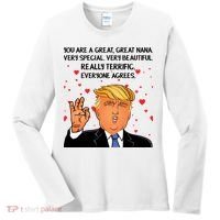Nana Donald Trump Women's Long Sleeve Shirt thumb 0