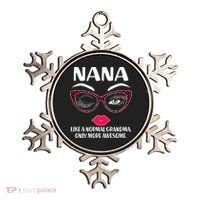 Nana Like A Normal Grandma Only More Awesome Ornament thumb 0