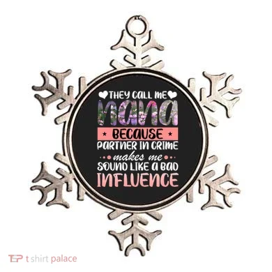 Nana Partner In Crime Ornament