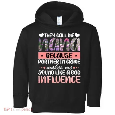 Nana Partner In Crime Toddler Hoodie