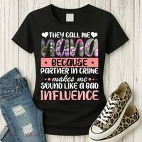 Nana Partner In Crime Women's T-Shirt thumb 3