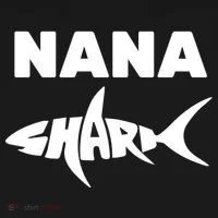 Nana Shark Ornament thumb 1